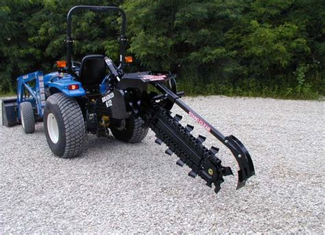 tractor with trencher attachment rental